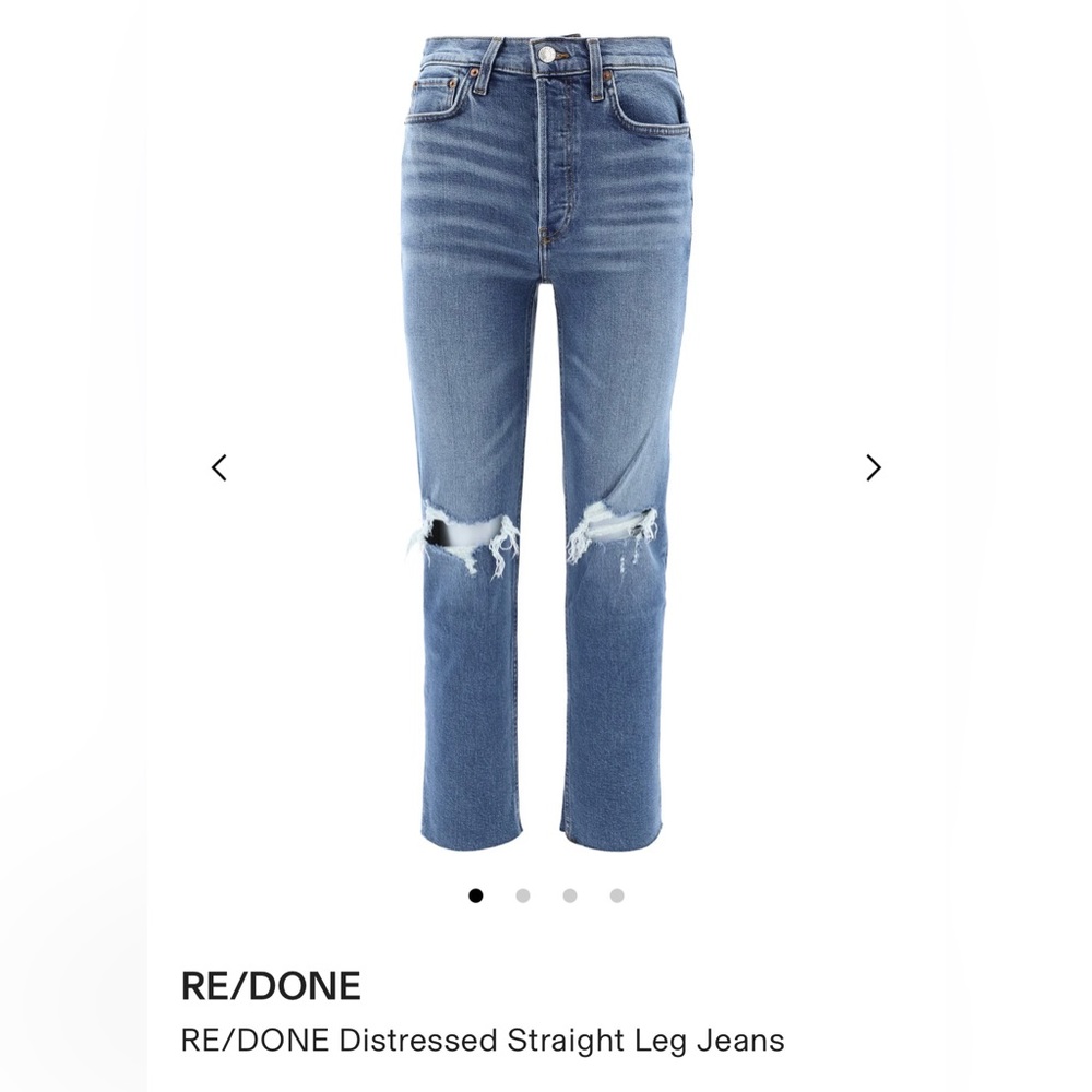 RE/DONE Straight Leg Jeans, 26